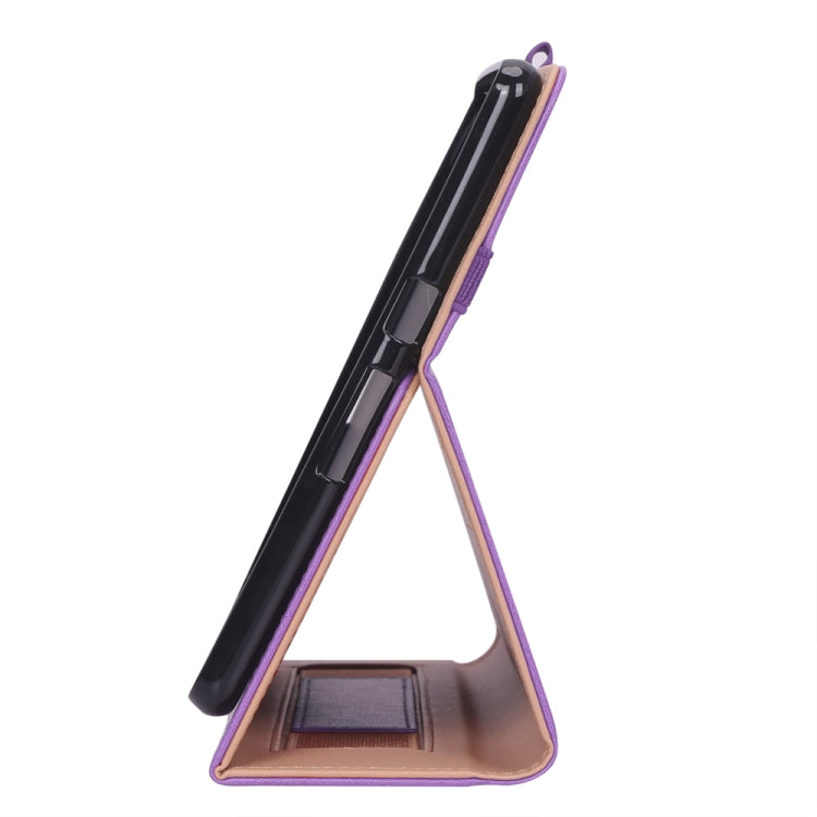 For Huawei Honor Pad 7 / 6 / T6 / X6 Business Retro PU Horizontal Flip Leather Case with Holder & Card Slots & Hand Strap