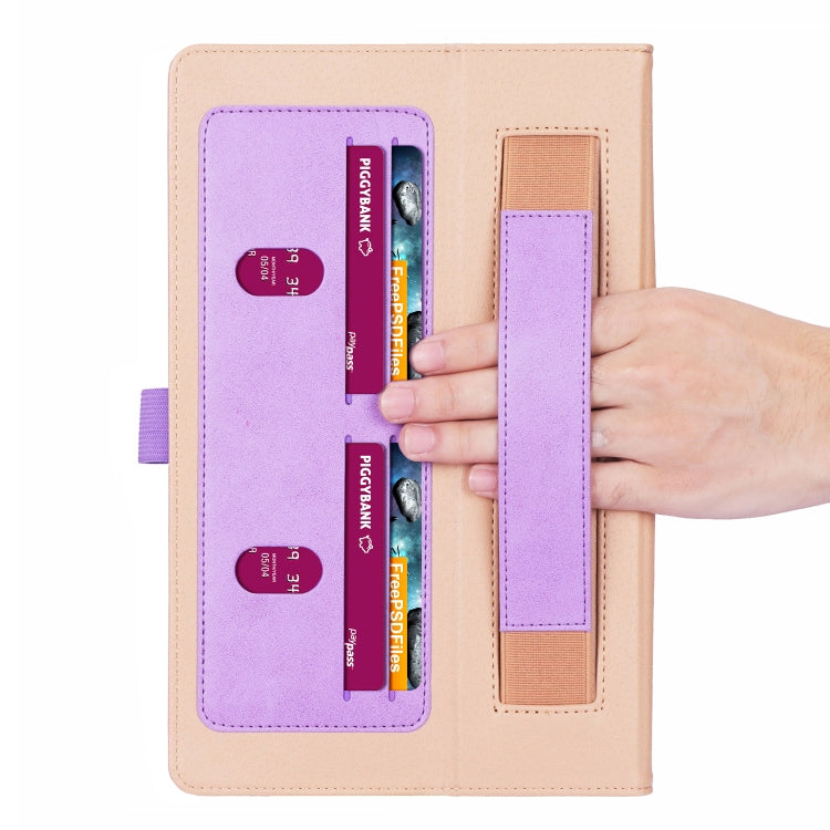 For Huawei Honor Pad 7 / 6 / T6 / X6 Business Retro PU Horizontal Flip Leather Case with Holder & Card Slots & Hand Strap