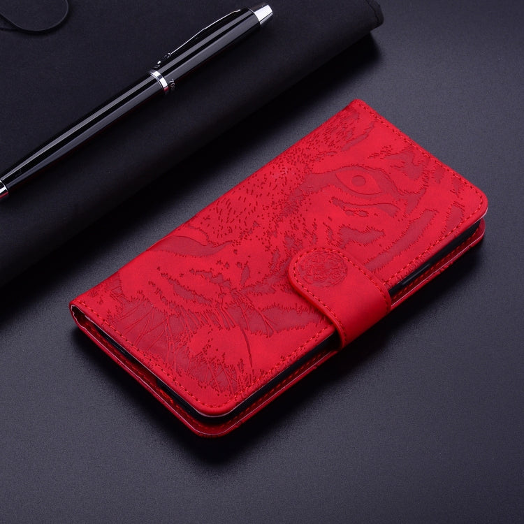 For OPPO A94 5G / F19 Pro Plus 5G Tiger Embossing Pattern Horizontal Flip Leather Case with Holder & Card Slots & Wallet