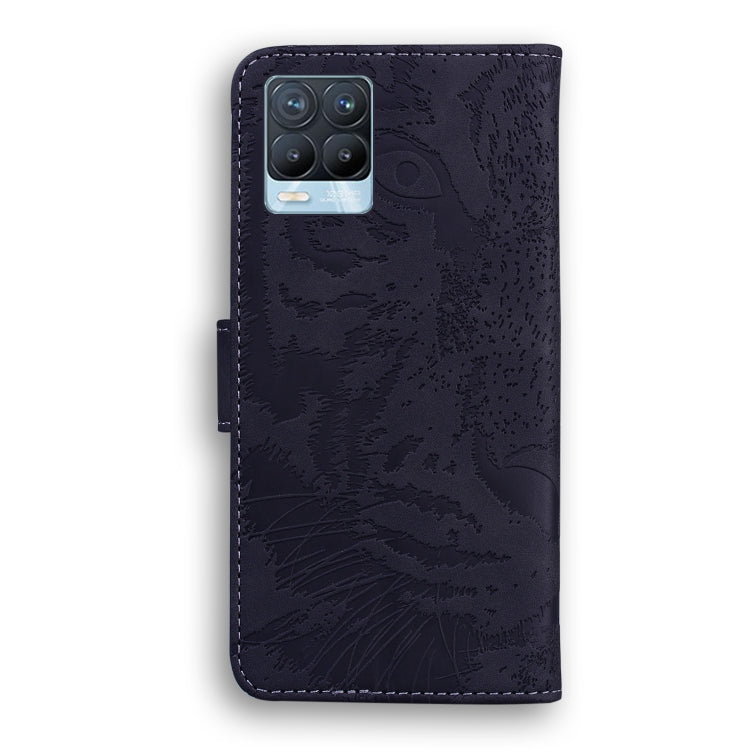 For OPPO Realme 8 / Realme 8 Pro Tiger Embossing Pattern Horizontal Flip Leather Case with Holder & Card Slots & Wallet