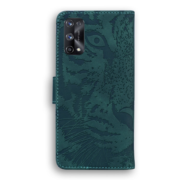 For OPPO Realme X7 Pro 5G Tiger Embossing Pattern Horizontal Flip Leather Case with Holder & Card Slots & Wallet
