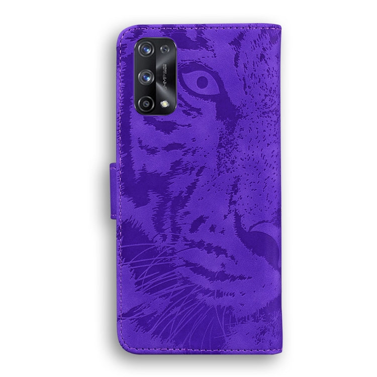 For OPPO Realme X7 Pro 5G Tiger Embossing Pattern Horizontal Flip Leather Case with Holder & Card Slots & Wallet