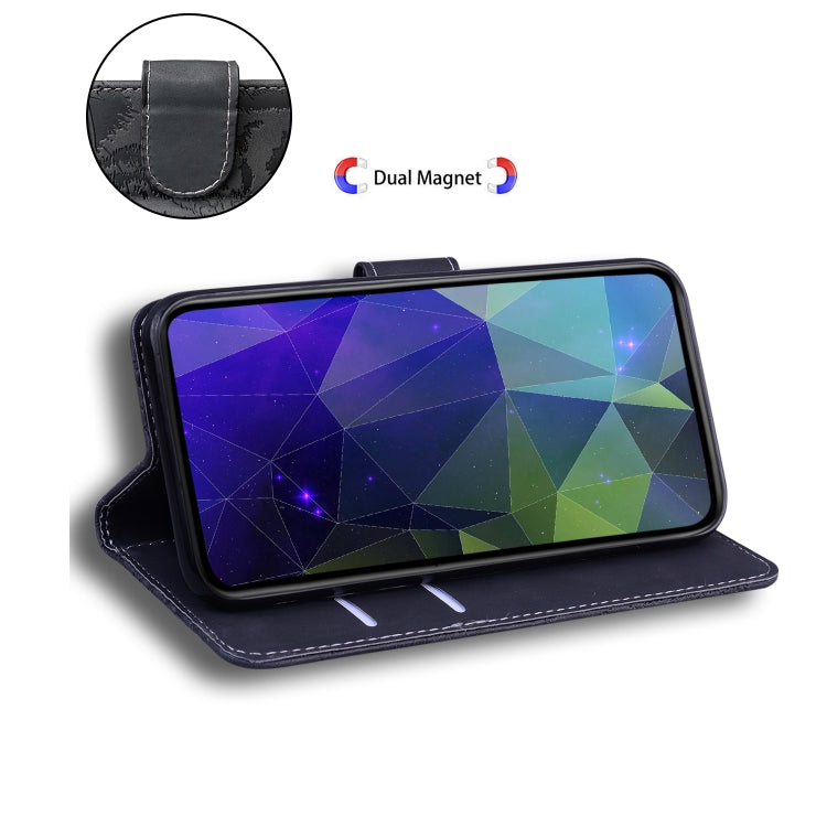 For OPPO Realme X7 Pro 5G Tiger Embossing Pattern Horizontal Flip Leather Case with Holder & Card Slots & Wallet