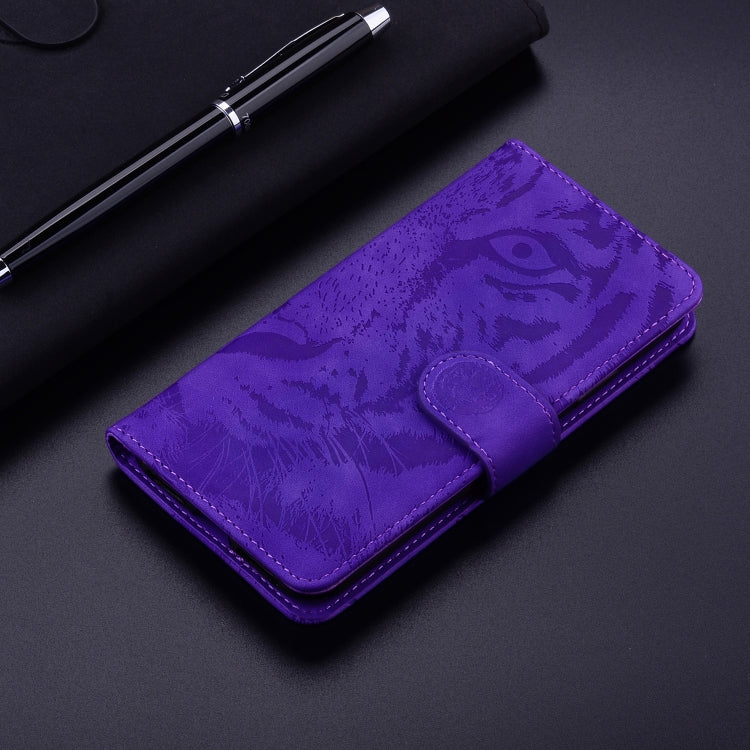 For Xiaomi Mi 11 Lite Tiger Embossing Pattern Horizontal Flip Leather Case with Holder & Card Slots & Wallet
