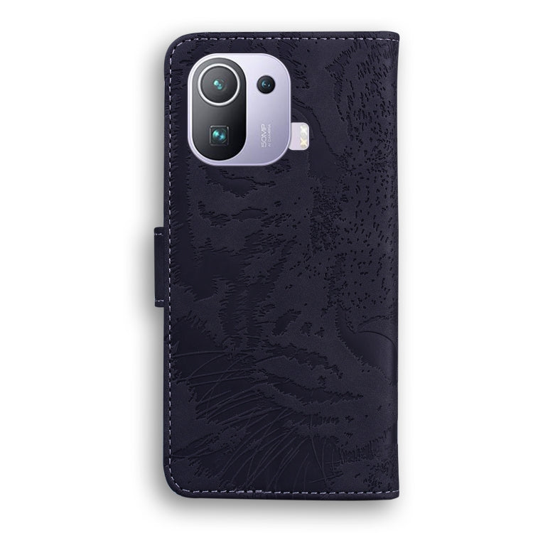 For Xiaomi Mi 11 Pro Tiger Embossing Pattern Horizontal Flip Leather Case with Holder & Card Slots & Wallet