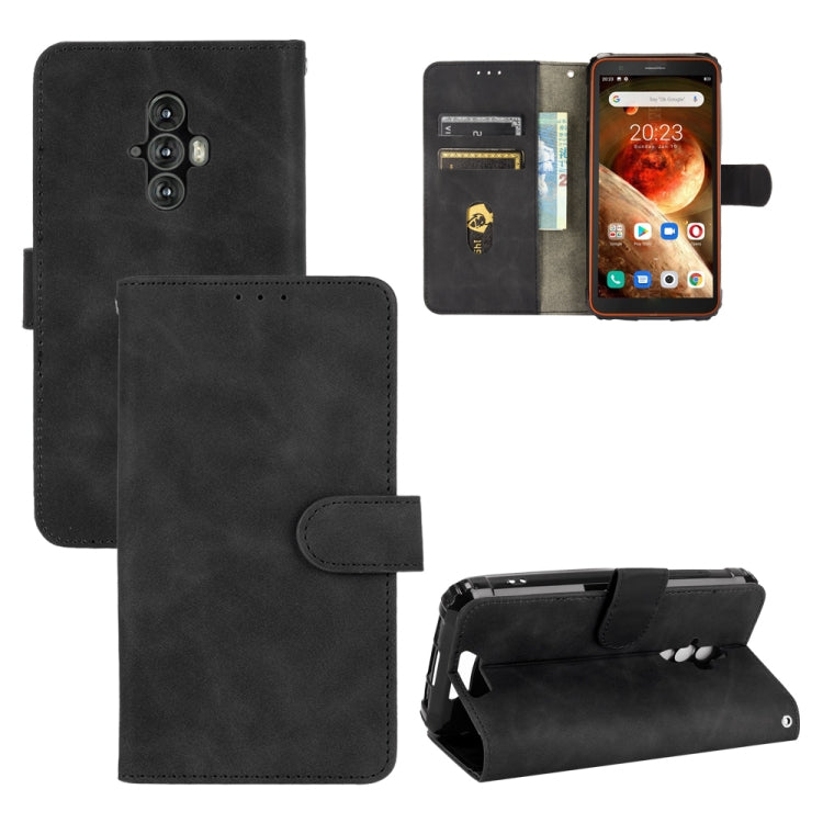 For Blackview BV6600 Solid Color Skin Feel Magnetic Buckle Horizontal Flip Calf Texture PU Leather Case with Holder & Card Slots & Wallet