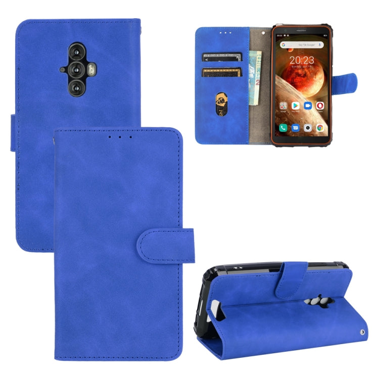 For Blackview BV6600 Solid Color Skin Feel Magnetic Buckle Horizontal Flip Calf Texture PU Leather Case with Holder & Card Slots & Wallet