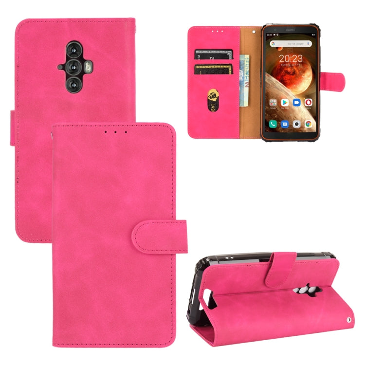 For Blackview BV6600 Solid Color Skin Feel Magnetic Buckle Horizontal Flip Calf Texture PU Leather Case with Holder & Card Slots & Wallet