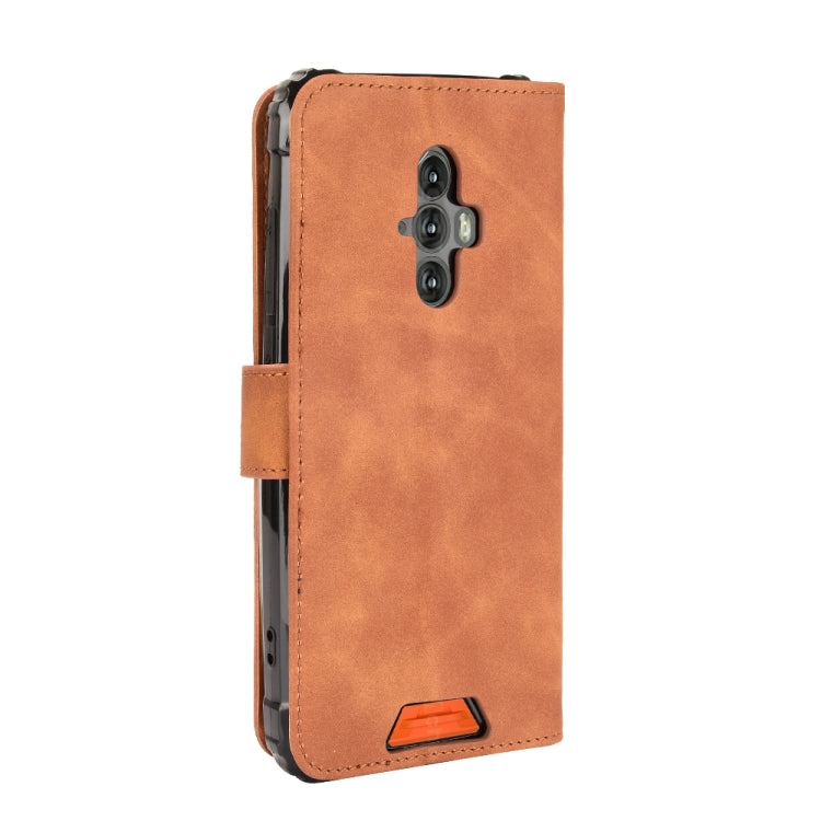 For Blackview BV6600 Solid Color Skin Feel Magnetic Buckle Horizontal Flip Calf Texture PU Leather Case with Holder & Card Slots & Wallet
