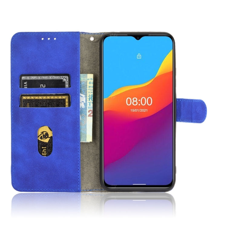 For Ulefone Note 10 Solid Color Skin Feel Magnetic Buckle Horizontal Flip Calf Texture PU Leather Case with Holder & Card Slots & Wallet