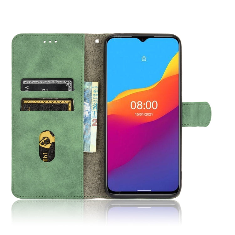 For Ulefone Note 10 Solid Color Skin Feel Magnetic Buckle Horizontal Flip Calf Texture PU Leather Case with Holder & Card Slots & Wallet