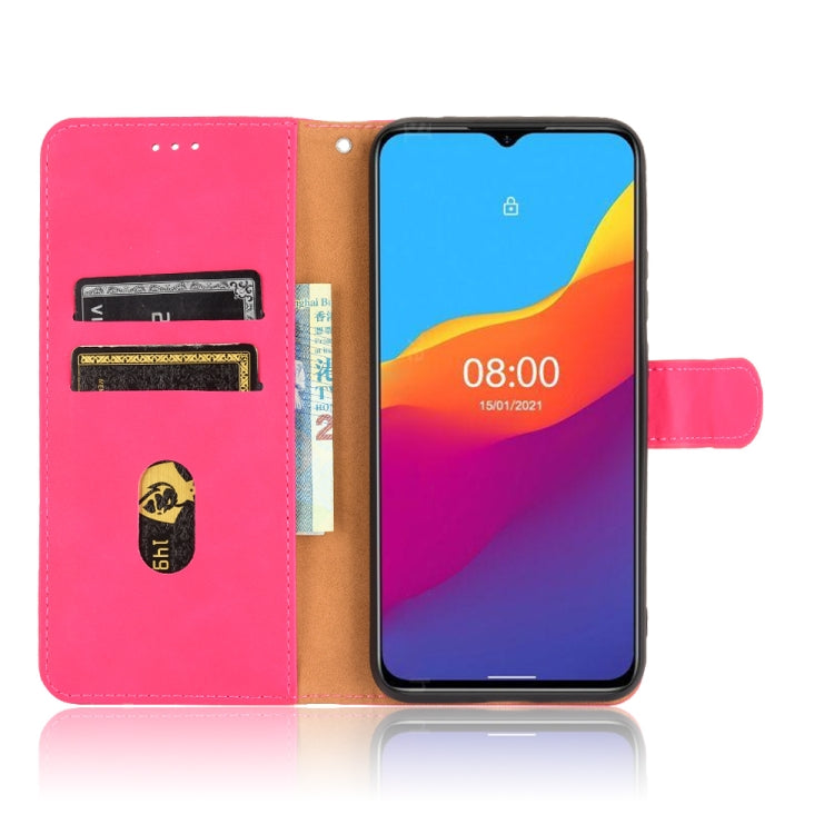 For Ulefone Note 10 Solid Color Skin Feel Magnetic Buckle Horizontal Flip Calf Texture PU Leather Case with Holder & Card Slots & Wallet