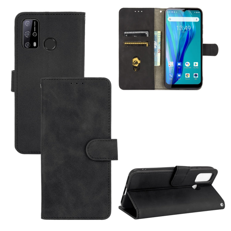 For Oukitel C23 Pro Solid Color Skin Feel Magnetic Buckle Horizontal Flip Calf Texture PU Leather Case with Holder & Card Slots & Wallet