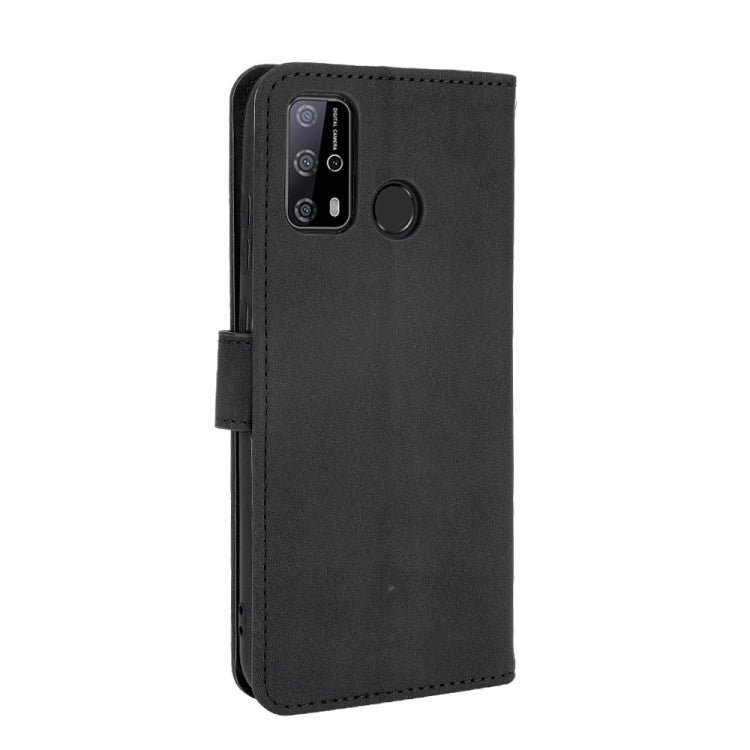 For Oukitel C23 Pro Solid Color Skin Feel Magnetic Buckle Horizontal Flip Calf Texture PU Leather Case with Holder & Card Slots & Wallet