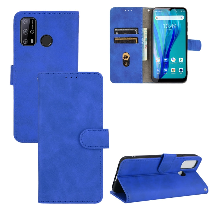 For Oukitel C23 Pro Solid Color Skin Feel Magnetic Buckle Horizontal Flip Calf Texture PU Leather Case with Holder & Card Slots & Wallet