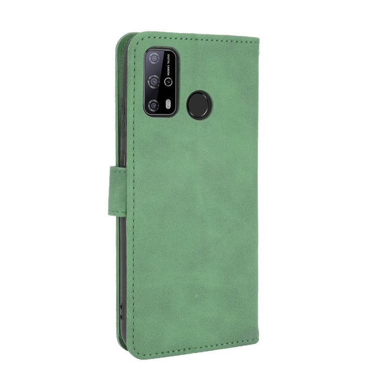 For Oukitel C23 Pro Solid Color Skin Feel Magnetic Buckle Horizontal Flip Calf Texture PU Leather Case with Holder & Card Slots & Wallet