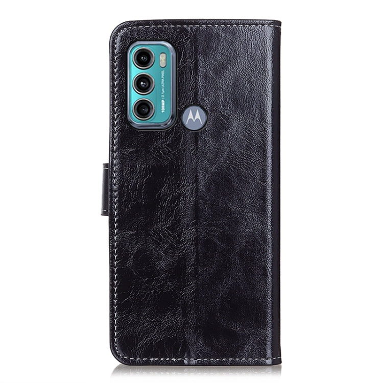 For Motorola Moto G60 / G40 Fusion Retro Crazy Horse Texture Horizontal Flip Leather Case with Holder & Card Slots & Photo Frame & Wallet