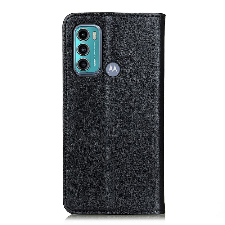 For Motorola Moto G60 / G40 Fusion Magnetic Crazy Horse Texture Horizontal Flip Leather Case with Holder & Card Slots & Wallet