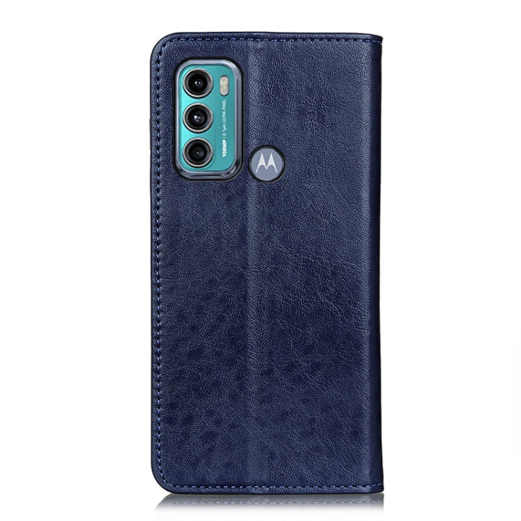 For Motorola Moto G60 / G40 Fusion Magnetic Crazy Horse Texture Horizontal Flip Leather Case with Holder & Card Slots & Wallet
