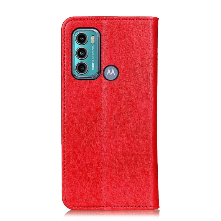 For Motorola Moto G60 / G40 Fusion Magnetic Crazy Horse Texture Horizontal Flip Leather Case with Holder & Card Slots & Wallet