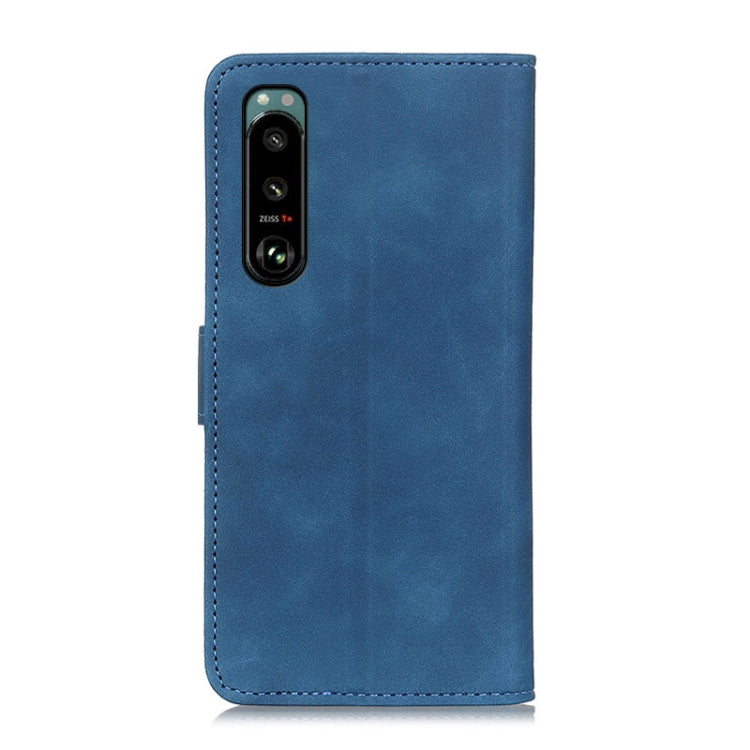 For Sony Xperia 5 III KHAZNEH Retro Texture Horizontal Flip Leather Case with Holder & Card Slots & Wallet