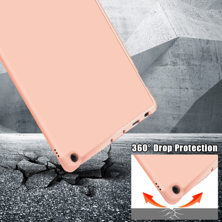 For Amazon Kindle Fire HD 10 / 10 Plus 2021 Multi-folding Horizontal Flip PU Leather Shockproof Case with Holder