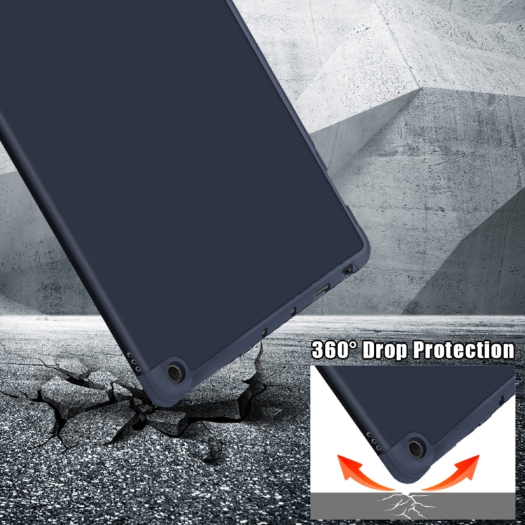 For Amazon Kindle Fire HD 10 / 10 Plus 2021 Multi-folding Horizontal Flip PU Leather Shockproof Case with Holder