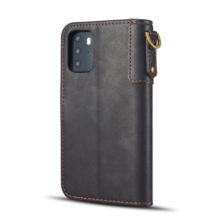 For Huawei P40 Retro Cowhide Texture Horizontal Leather Case with Card Slots & Wallet & Holder & Lanyard & Hand Strap