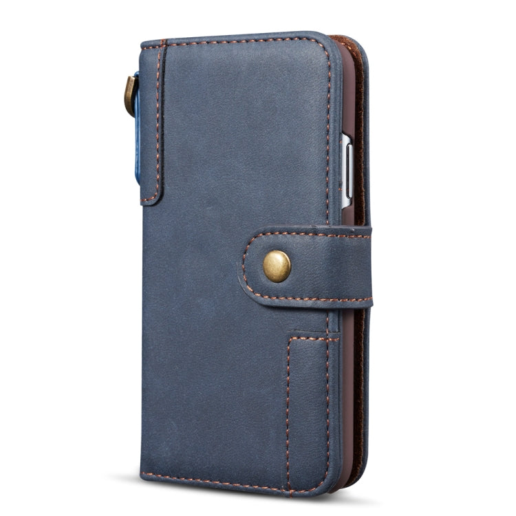 For Huawei P40 Retro Cowhide Texture Horizontal Leather Case with Card Slots & Wallet & Holder & Lanyard & Hand Strap