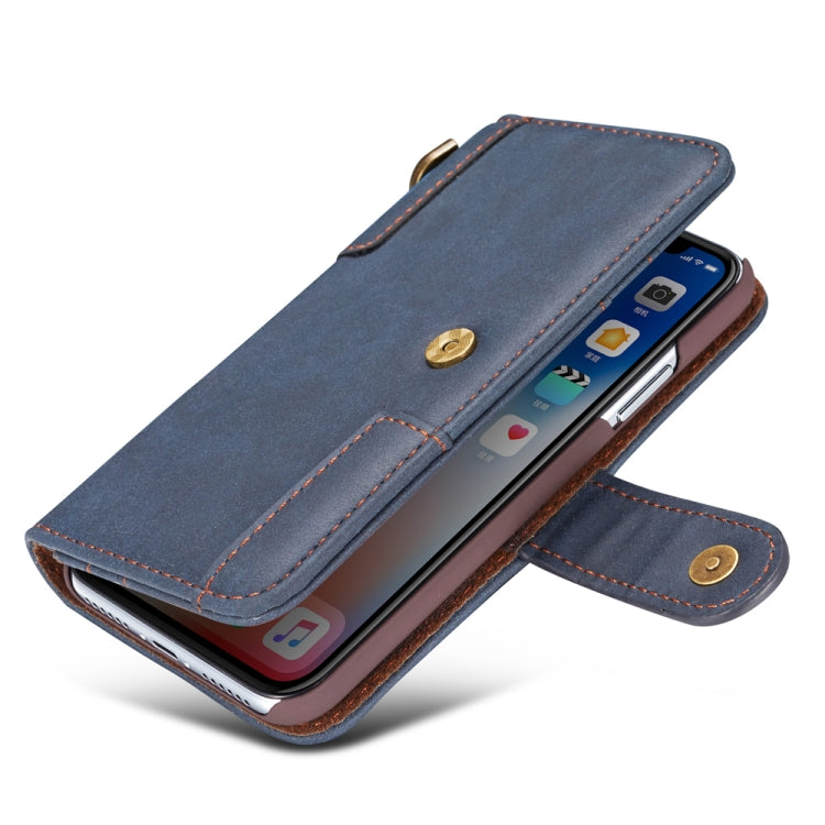 For Samsung Galaxy S21 Ultra 5G Retro Cowhide Texture Horizontal Leather Case with Card Slots & Wallet & Holder & Lanyard & Hand Strap