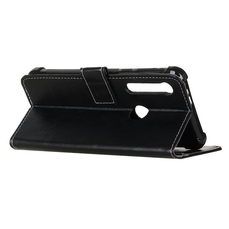 For Motorola One Macro / G8 Play Retro Crazy Horse Texture Horizontal Flip Leather Case with Holder & Card Slots & Photo Frame & Wallet
