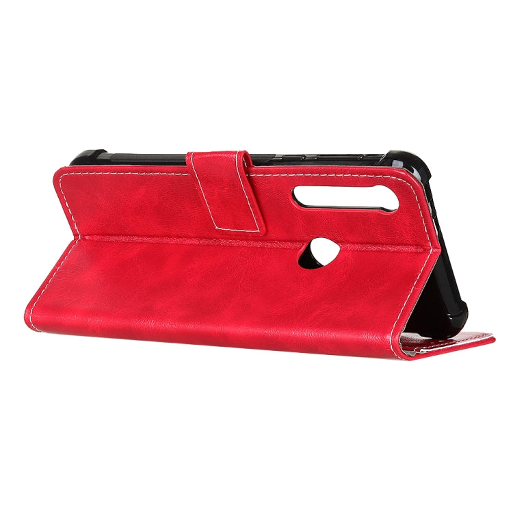 For Motorola One Macro / G8 Play Retro Crazy Horse Texture Horizontal Flip Leather Case with Holder & Card Slots & Photo Frame & Wallet