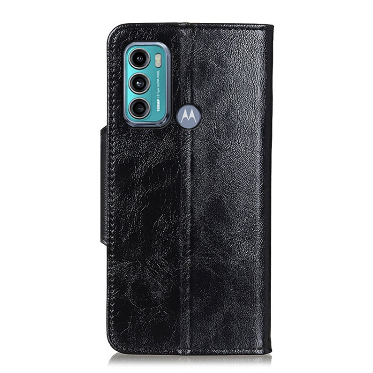 For Motorola Moto G60 / G40 Fusion Crazy Horse Texture Magnetic Buckle Horizontal Flip Leather Case with Holder & 6-Card Slots & Wallet
