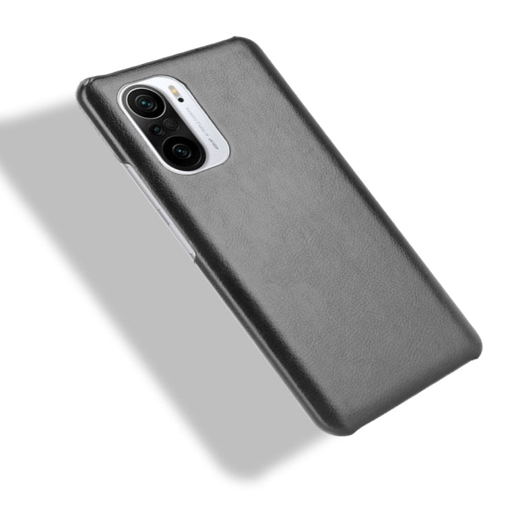 For Xiaomi Redmi K40 / K40 Pro / Poco F3 Shockproof Litchi Texture PC + PU Case