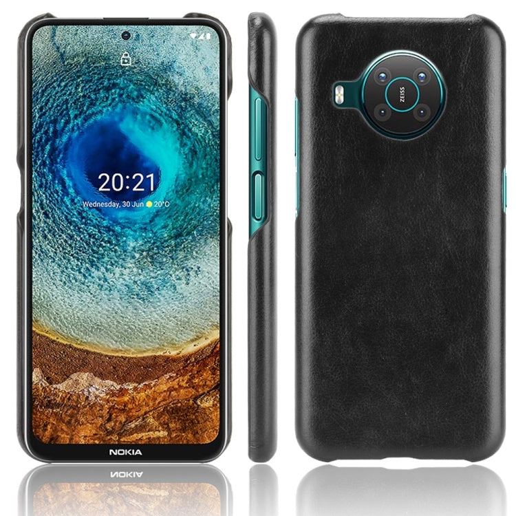 For Nokia X10 / X20 Shockproof Litchi Texture PC + PU Case