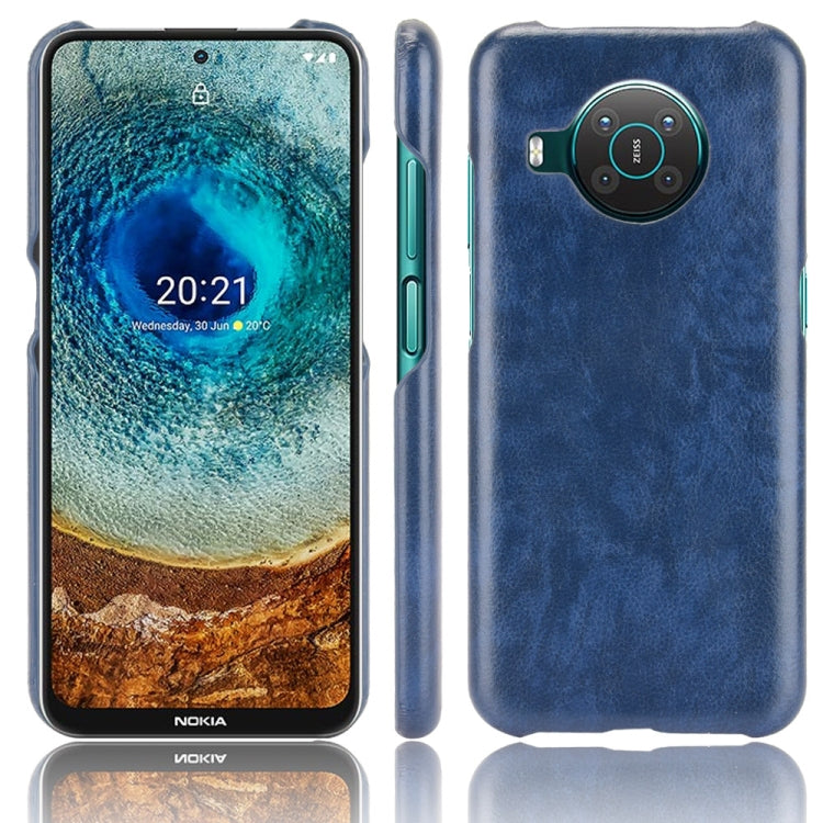 For Nokia X10 / X20 Shockproof Litchi Texture PC + PU Case