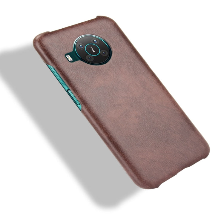 For Nokia X10 / X20 Shockproof Litchi Texture PC + PU Case