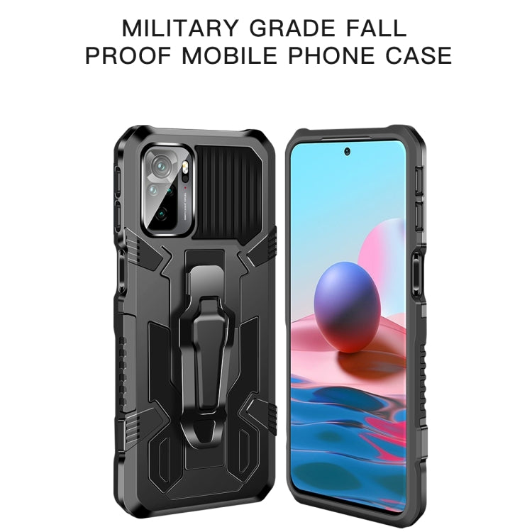 For OPPO A94 Armor Warrior Shockproof PC + TPU Protective Case