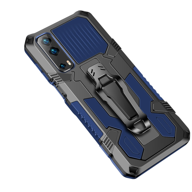 For vivo Y72 5G Armor Warrior Shockproof PC + TPU Protective Case