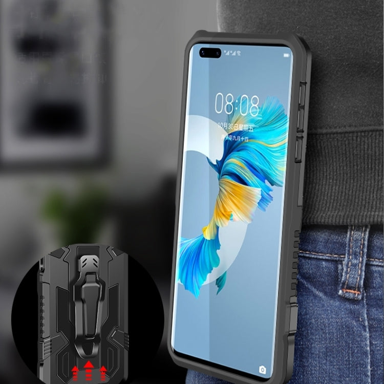 For vivo Y72 5G Armor Warrior Shockproof PC + TPU Protective Case