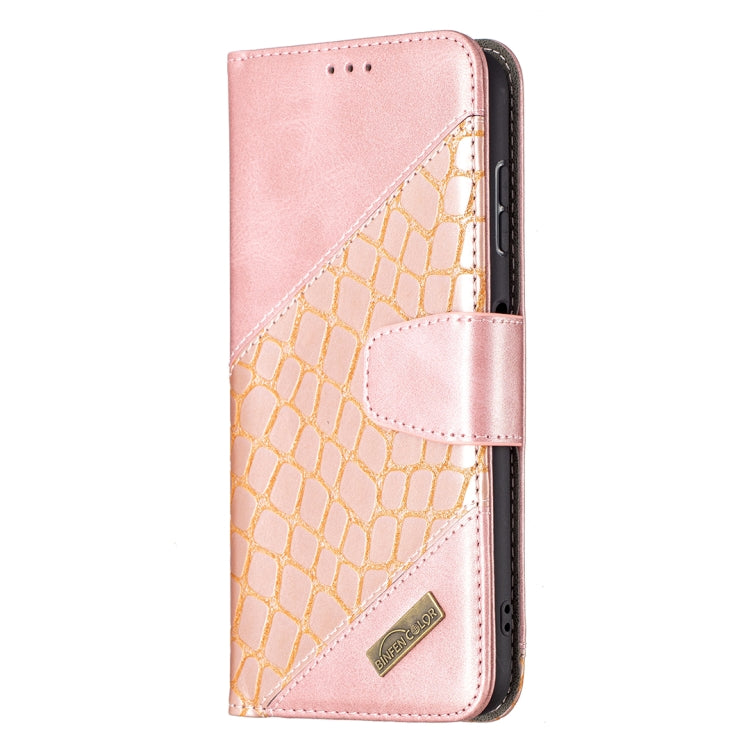 For Nokia G20 / G10 Matching Color Crocodile Texture Horizontal Flip PU Leather Case with Wallet & Holder & Card Slots