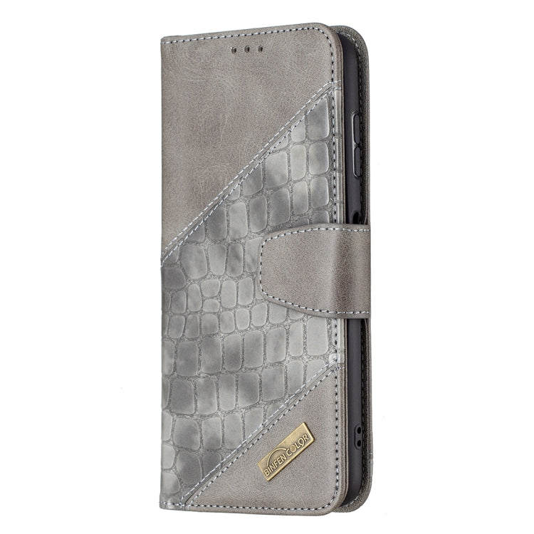 For Nokia G20 / G10 Matching Color Crocodile Texture Horizontal Flip PU Leather Case with Wallet & Holder & Card Slots