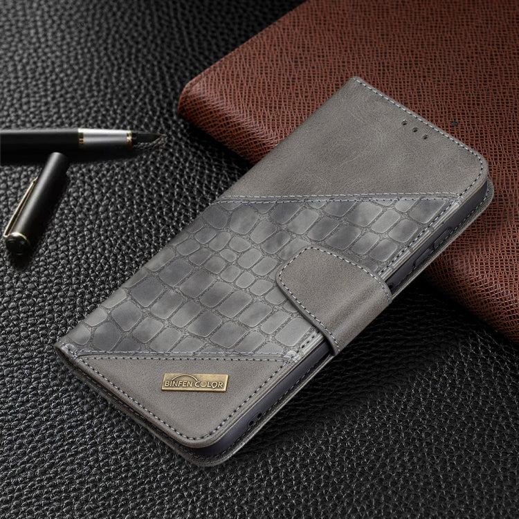 For Nokia G20 / G10 Matching Color Crocodile Texture Horizontal Flip PU Leather Case with Wallet & Holder & Card Slots