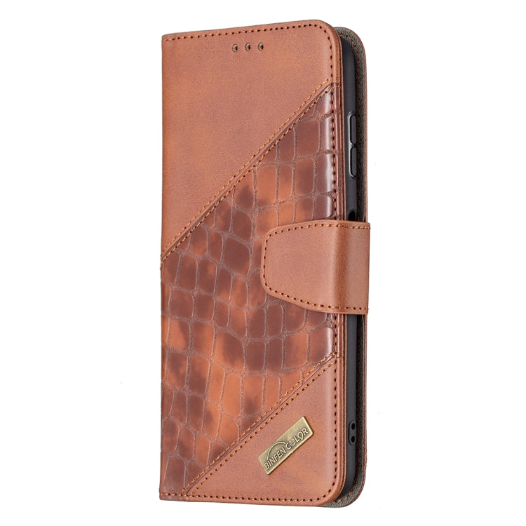 For Nokia G20 / G10 Matching Color Crocodile Texture Horizontal Flip PU Leather Case with Wallet & Holder & Card Slots