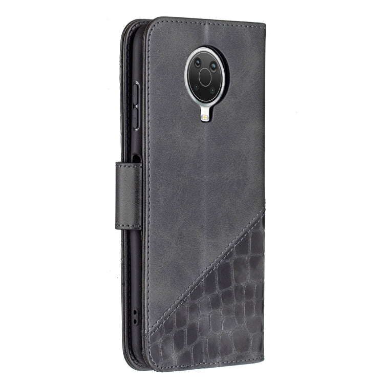 For Nokia G20 / G10 Matching Color Crocodile Texture Horizontal Flip PU Leather Case with Wallet & Holder & Card Slots