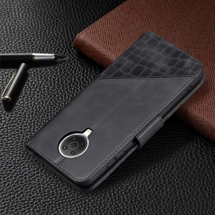 For Nokia G20 / G10 Matching Color Crocodile Texture Horizontal Flip PU Leather Case with Wallet & Holder & Card Slots