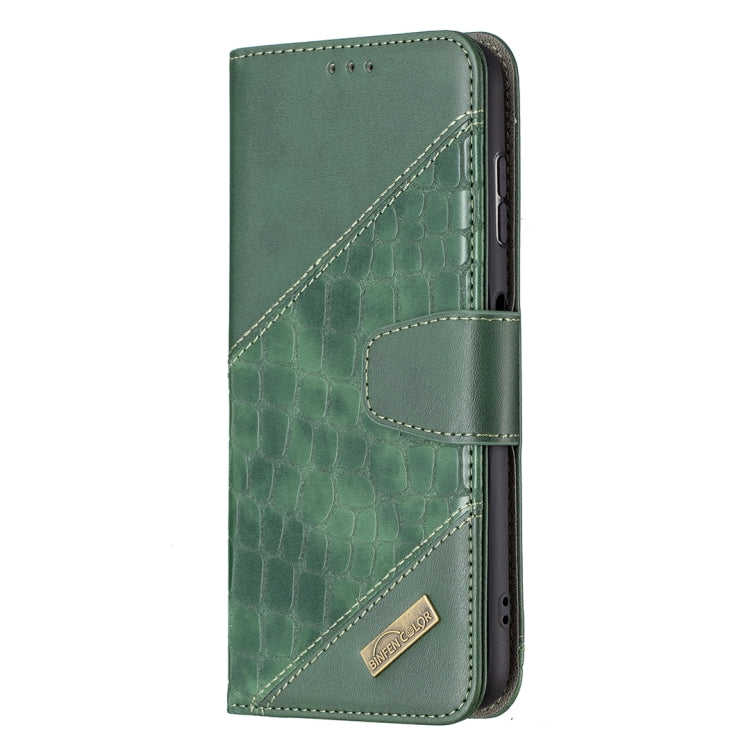 For Nokia G20 / G10 Matching Color Crocodile Texture Horizontal Flip PU Leather Case with Wallet & Holder & Card Slots