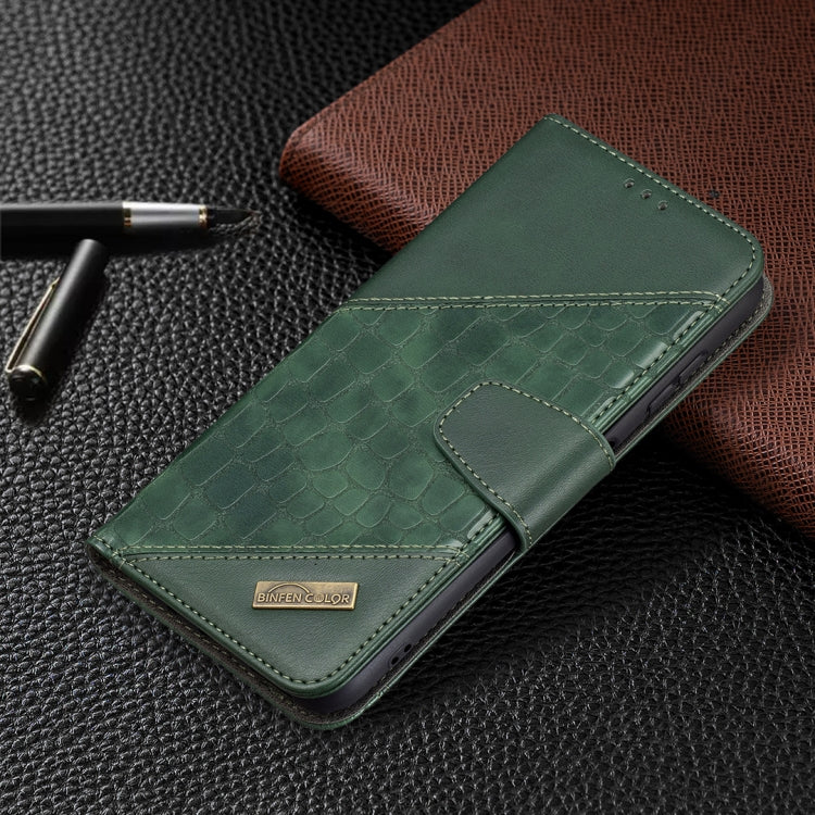 For Nokia G20 / G10 Matching Color Crocodile Texture Horizontal Flip PU Leather Case with Wallet & Holder & Card Slots