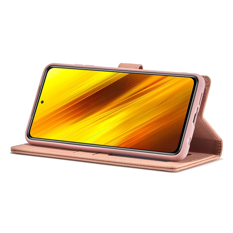 For Xiaomi Poco X3 / X3 NFC / X3 Pro Forwenw F1 Series Matte Strong Magnetism Horizontal Flip Leather Case with Holder & Card Slots & Wallet & Photo Frame