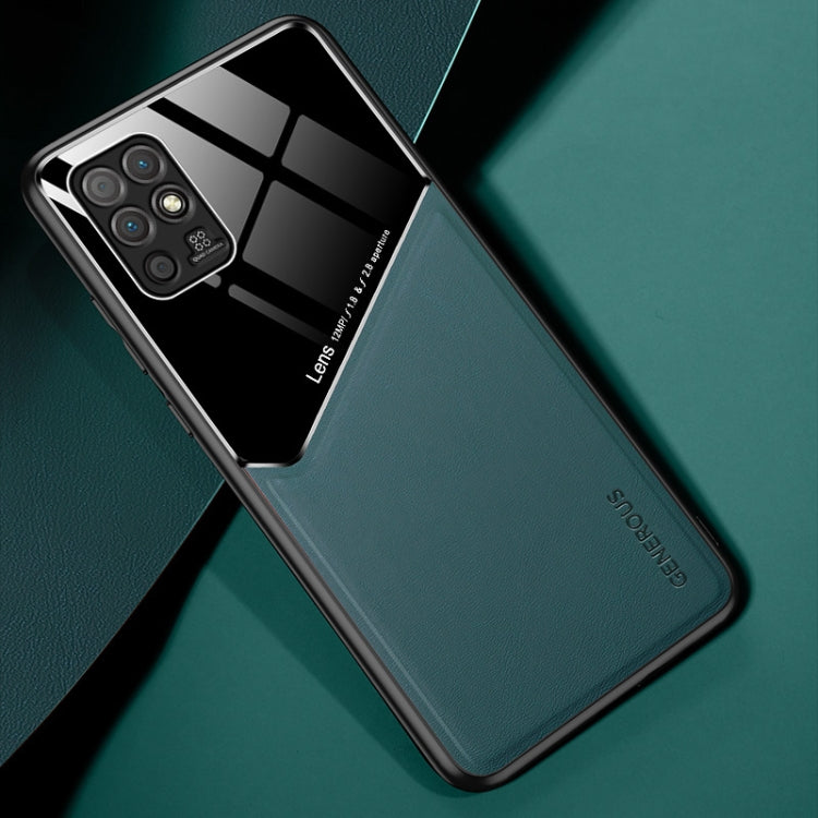 For Honor Play 5T Vitality All-inclusive Leather + Organic Glass Protective Case with Metal Iron Sheet